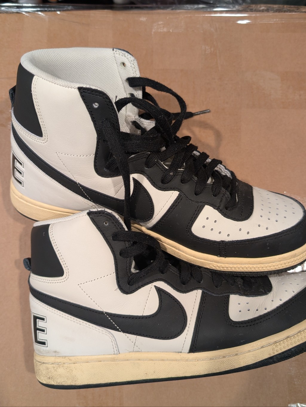 9.5m Nike Terminator High Vintage Black/White